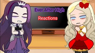 《Ever After High React》🎊Gacha Reacts🎊 EAH [upl. by Ninaj852]