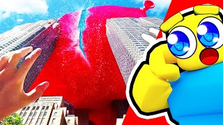 WHAT IF A GIANT WATERBALLOON DESTROYED THE CITY [upl. by Hewe]