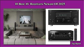 ✅ 10 Best AV Receivers Newest Of 2025 [upl. by Nnaylloh]