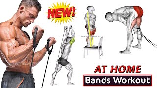 10 Best Resistance Band Workout  full body  10 EFFECTIVE EXERCISES [upl. by Appleton]