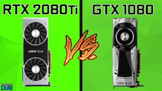 RTX 2080 Ti vs GTX 1080  Gaming Comparison 4K 1440p amp 1080p [upl. by Ahsinad2]