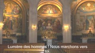 chants de Lourdes quotLumière des hommesquot [upl. by Eicul]