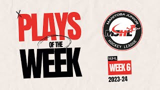 MJHL Plays of the Week  202324 Week 6 [upl. by Jody]