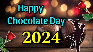 Happy chocolate day  Chocolate day status  Chocolate day shayari  Chocolate day 2024 [upl. by Rochemont]