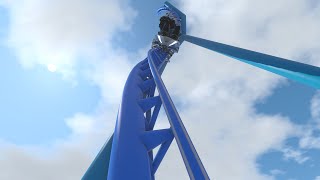 Riptide  Intamin Swing Launch  4K 60fps  No Limits 2 FVD [upl. by Notlaw]