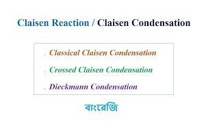 244 Claisen Condensation  Claisen Reaction Dieckmann Reaction  13diketone preparation [upl. by Atiruam]