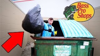 Dumpster Diving At BASS PRO SHOPS Crazy [upl. by Selim355]