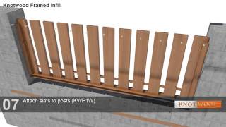 Knotwood Framed Infill [upl. by Reider]