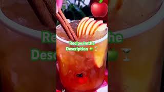 🍎Make ur own Apple 🍎 Bourbon 🥃 😍🤤🍏cocktails boozy falldrinks 🍁🍸 music [upl. by Alag484]