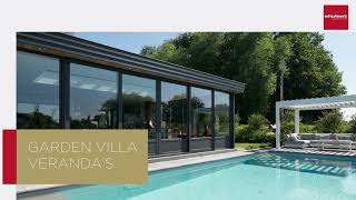 Aliplast aluminium systems veranda Garden Villa [upl. by Anigroeg315]