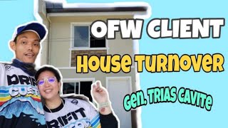 OFW House Turnover  Special Power of Attorney  Tierra Vista Gen Trias Cavite [upl. by Ecnadnak153]