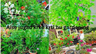 Garden ke liye banao free ke stand ghar pe hi [upl. by Nwahsal970]