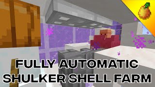 Fully Automatic Shulker Shell Farm 20w45a [upl. by Bodnar899]