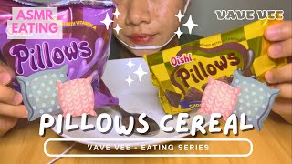 Mukbang Series  Pillows Cereal 🤭 pillows cereals mukbang eatingshow [upl. by Nichole]