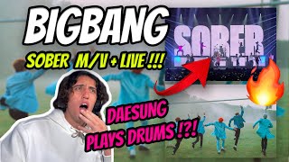 South African Reacts To BIGBANG  맨정신SOBER MV  LIVE AT MALAYSIA [upl. by Anneg279]