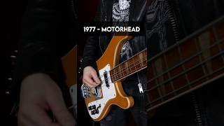 Evolution of Lemmy in 30 seconds bass motorhead lemmy [upl. by Laspisa353]