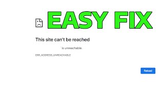 How To Fix ERR ADDRESS UNREACHABLE in Google Chrome Brave Edge OperaGX [upl. by Bagley411]