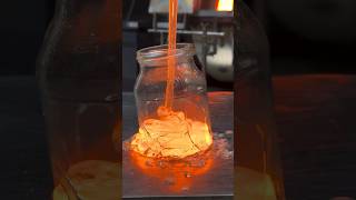 Molten glass  расплавленное стекло [upl. by Klein]