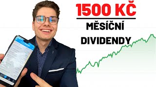 TOP 3 DIVIDENDOVÉ AKCIE KTERÉ MI VYPLÁCEJÍ 1500KČ MĚSÍČNĚ [upl. by Eatnod]