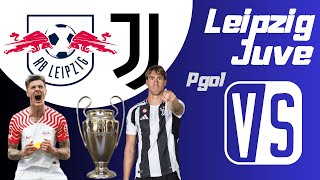 RB LEIPZIG X JUVENTUS AO VIVO  UEFA CHAMPIONS LEAGUE 202425  NARRAÇÃO [upl. by Gayle]