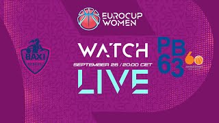 BAXI Ferrol v OMEPS Battipaglia  Full Basketball Game  EuroCup Women 202425 [upl. by Vona]