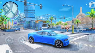 Gangster Police Action  Epic Car Gameplay  Android City Adventure [upl. by Lledniw]