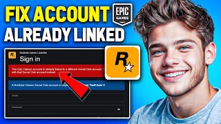 How to Fix This Epic Games Account Is Already Linked to a Different Social Club Account [upl. by Hitchcock]