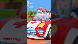 Wheels on the Ambulance viral trending popular nurseryrhymes littletreehouse babysongs [upl. by Oribel]