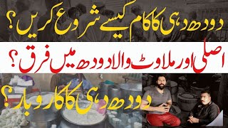 milk business in Pakistan How to start milk shop  dairy business Doodh ka karobar [upl. by Litta684]