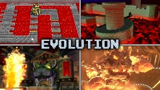 Evolution of Bowsers Castle Courses in Mario Kart 1992  2017 [upl. by Acnaib391]