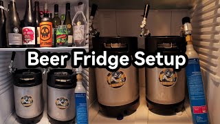 Beer Fridge  95 Litre Keg Setup [upl. by Pesek]