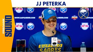 JJ Peterka Set To Play Against Hometown Team Red Bull Munich In NHLGlobalSeries [upl. by Odnomyar]