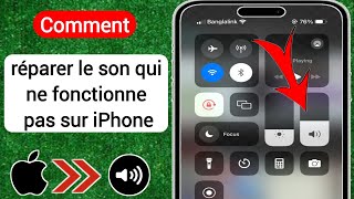 Comment résoudre un problème de son sur iPhone 2023  Réparer le son ne fonctionne pas sur iPhone [upl. by Nwahsyt423]