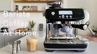 Sage Barista Pro Espresso Machine Review  Breville SES878  How to make the Best Espresso at Home [upl. by Liggett]