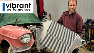 I Built a MASSIVE Intercooler for My Duramax Cadillac [upl. by Rimidalb]