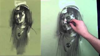 Nathan Fowkes Drawing Demonstration [upl. by Narbig]