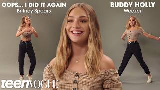 Maddie Ziegler Tries Iconic Music Video Dances  Teen Vogue [upl. by Iphagenia]