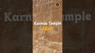 Hieroglyphics showing Amun ra worship at Karnak Temple travel egypt shorts [upl. by Aneala]