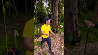 【ツリークライミング】カラビナトレーニング アーボリストacrobatics arborist outdooractivity outdoorsport 木の伐採 [upl. by Oralia]