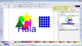 182 Tutorial de Inkscape Herramienta de retocar Color [upl. by Armand]