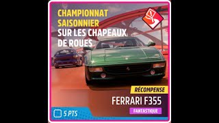 CHAMPIONNAT SAISONNIER  SUR LES CHAPEAUX DE ROUES DLC  HOT WHEELS [upl. by Allicserp]