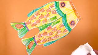 Kids DIY Windsock Fish Craft by We Craft Box [upl. by Beatrix]