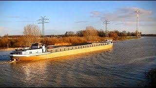 GMS quotSiraMquot auf der Ems bei Papenburg  Freighter quotSiraMquot [upl. by Pietrek]