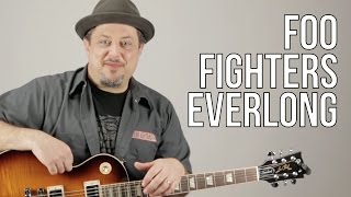 The Foo Fighters  Everlong Guitar Lesson  How to Play on Guitar  Dave Grohl [upl. by Nedgo]