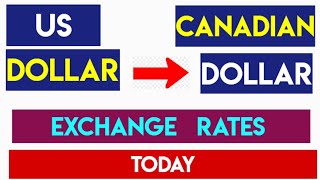 Us Dollar To Canadian Dollar Current Money Exchange Rates Today 14 October 2024 [upl. by Lesiram]