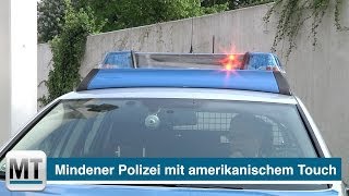 Mindener Polizei mit amerikanischem Touch [upl. by Jahdiel566]