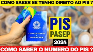 Como consultar o PIS Como saber o numero do PIS Como receber o PIS [upl. by Valentino]