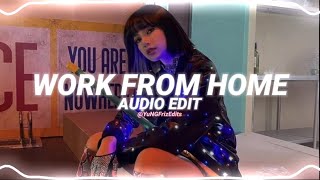 work from home  fifth harmony ft ty dolla ign edit audio [upl. by Uht251]