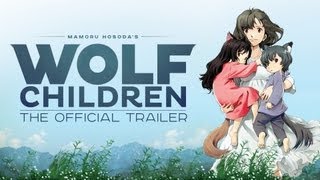 Wolf Children 2012  Official Trailer English Dub [upl. by Eceinhoj]