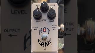 1  Crowther Audio NZ Hotcake Overdrive Boost Distortion Guitar Pedal Hot Cake [upl. by Arrac521]